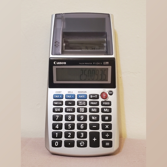 Canon PI-DHV Printing Calculator - Picture 8 of 10
